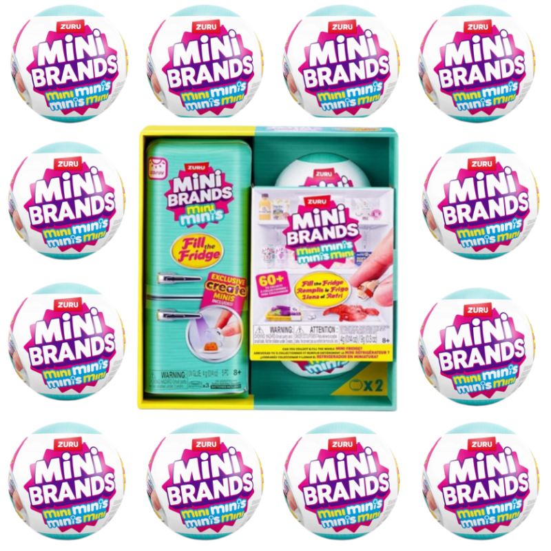 Party Games Mini - Zuru Mini Brand Surprise Refrigerator Ball