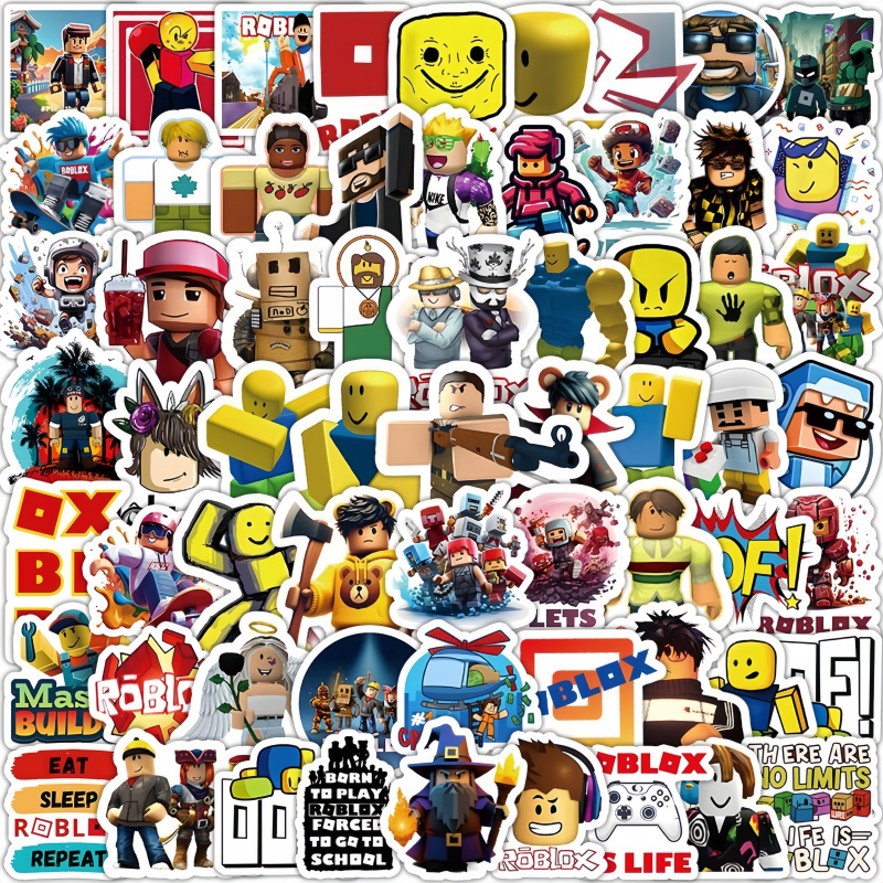 Party Games In Roblox - 103 Pcs Roblox Peripheral Sticker Creative
