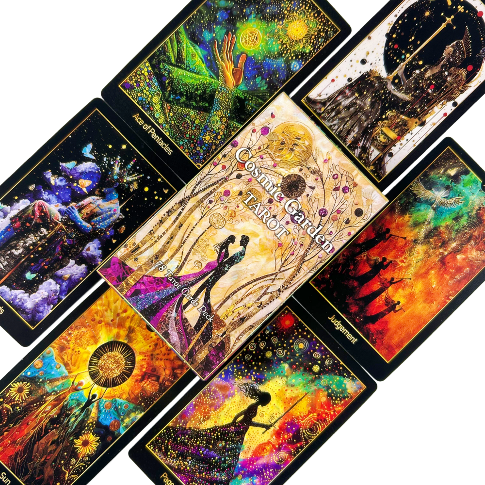 Games Garden Party - Cosmic Garden Tarot Deck Tarot Cards