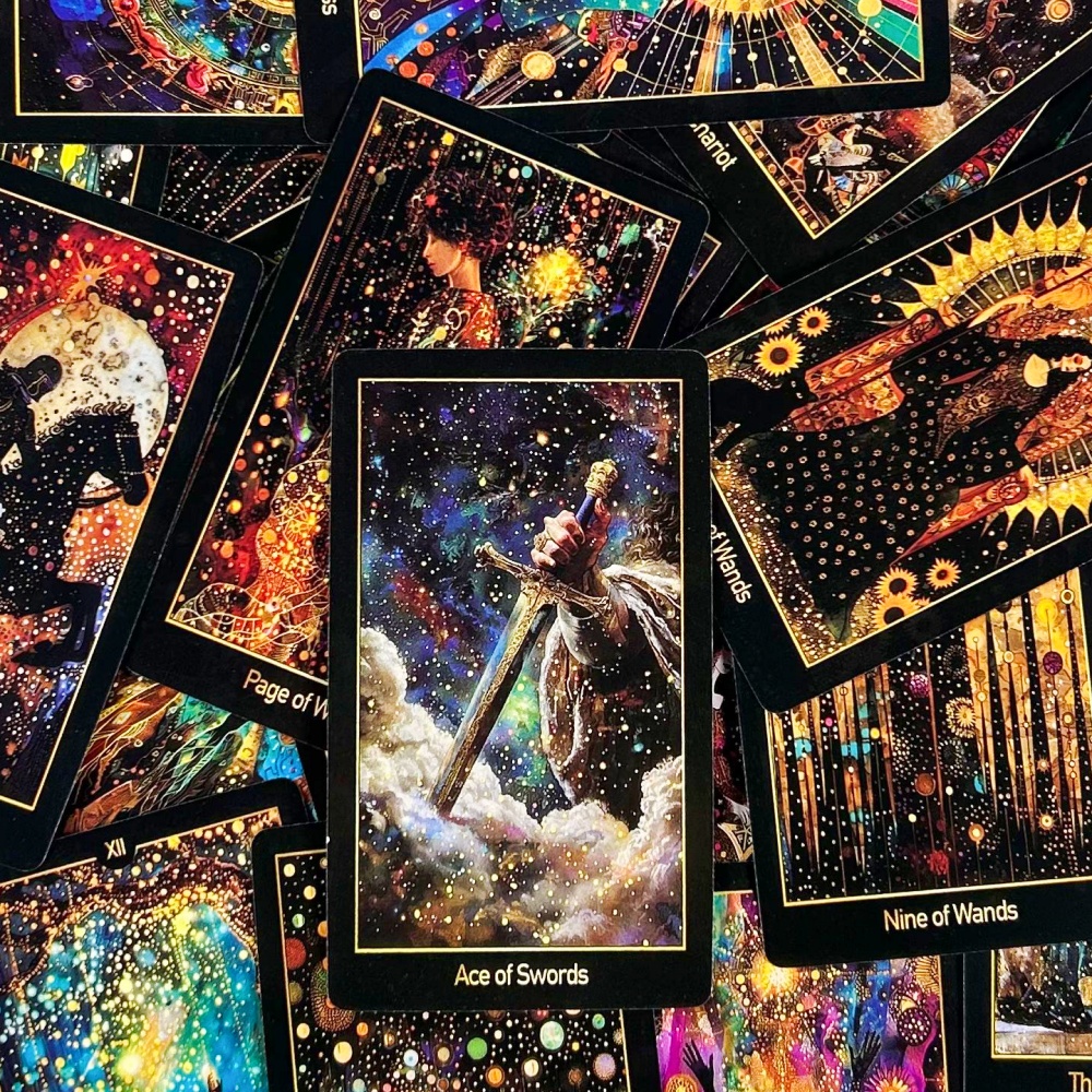 Cosmic Garden Tarot Deck Tarot - مراجعة Games Garden Party وسعره