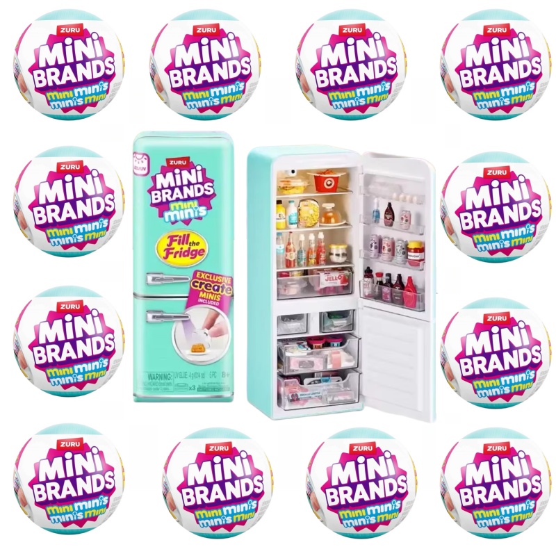 New ZURU Mini Brands Refrigera - مراجعة Party Games Mini وسعره