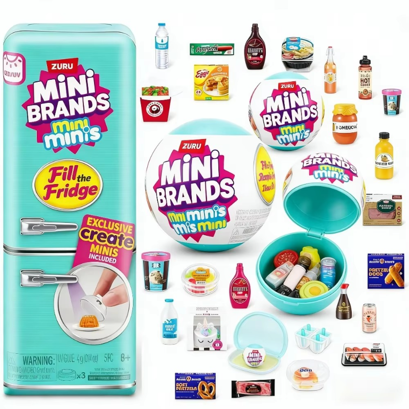 New ZURU Mini Brands Refrigera - مراجعة Party Games Mini وسعره