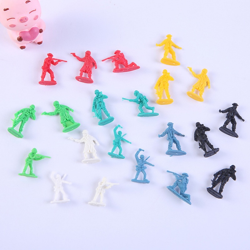 30Pcs Mini 3cm Little Soldier  - مراجعة Party Games Mini وسعره