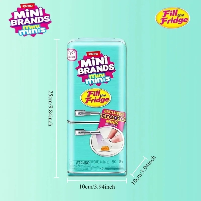 ZURU Mini refrigerator set min - مراجعة Party Games Mini وسعره