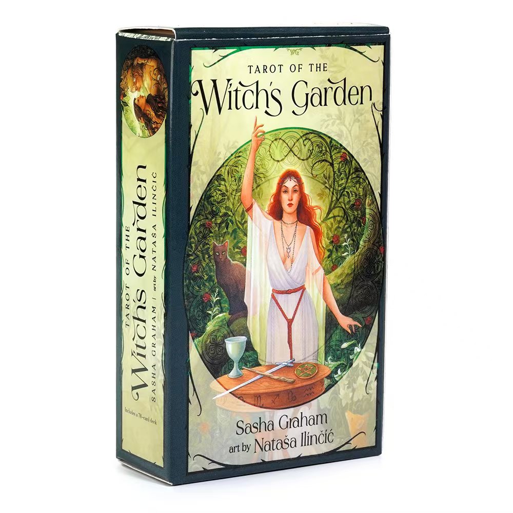 Witch's Garden Tarot Decks Hig - مراجعة Games Garden Party وسعره