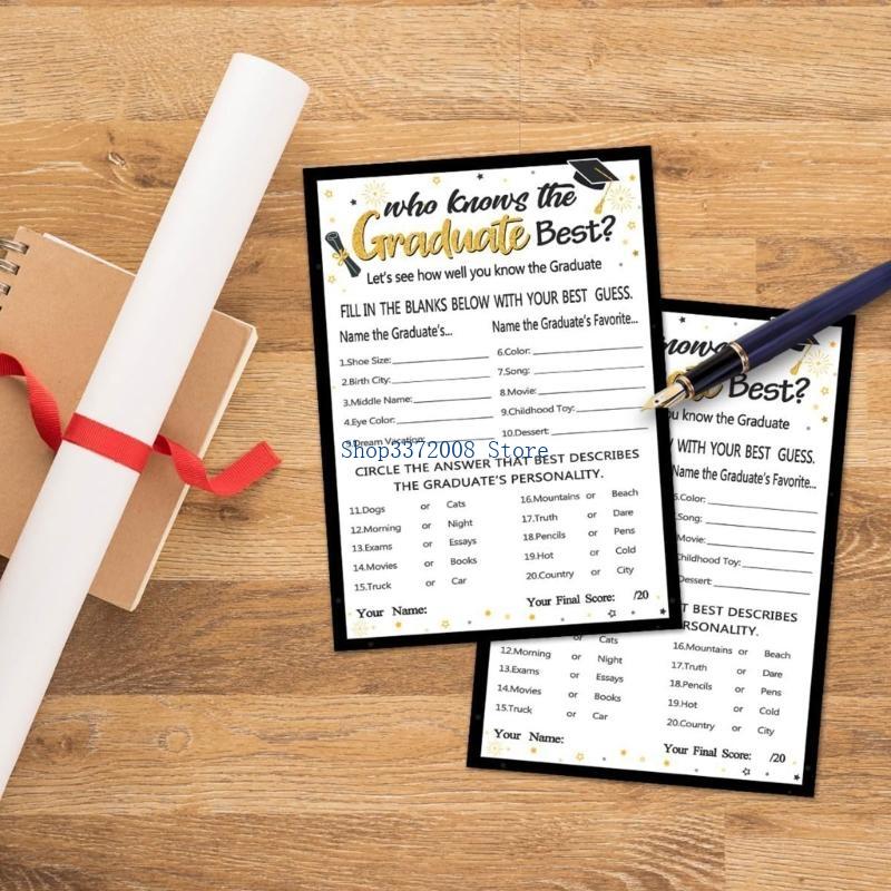 Who Knows Graduate Best Gradua - مراجعة Party Games Best وسعره