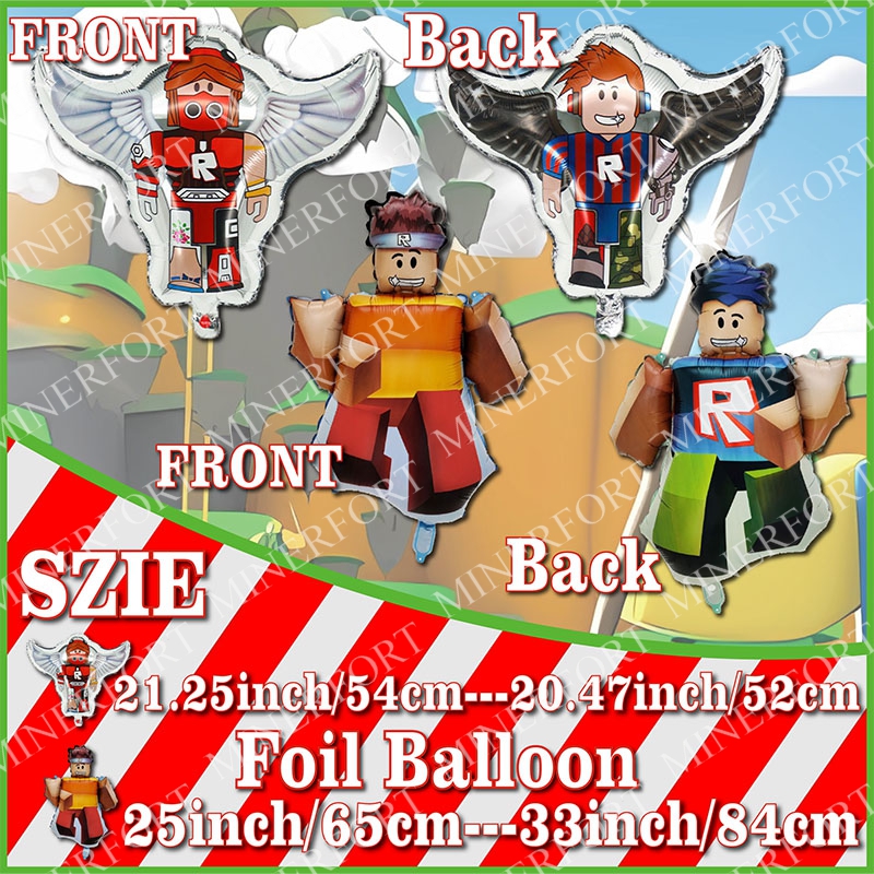 ROBLOXED Themed Foil Aluminum  - مراجعة Party Games In Roblox وسعره