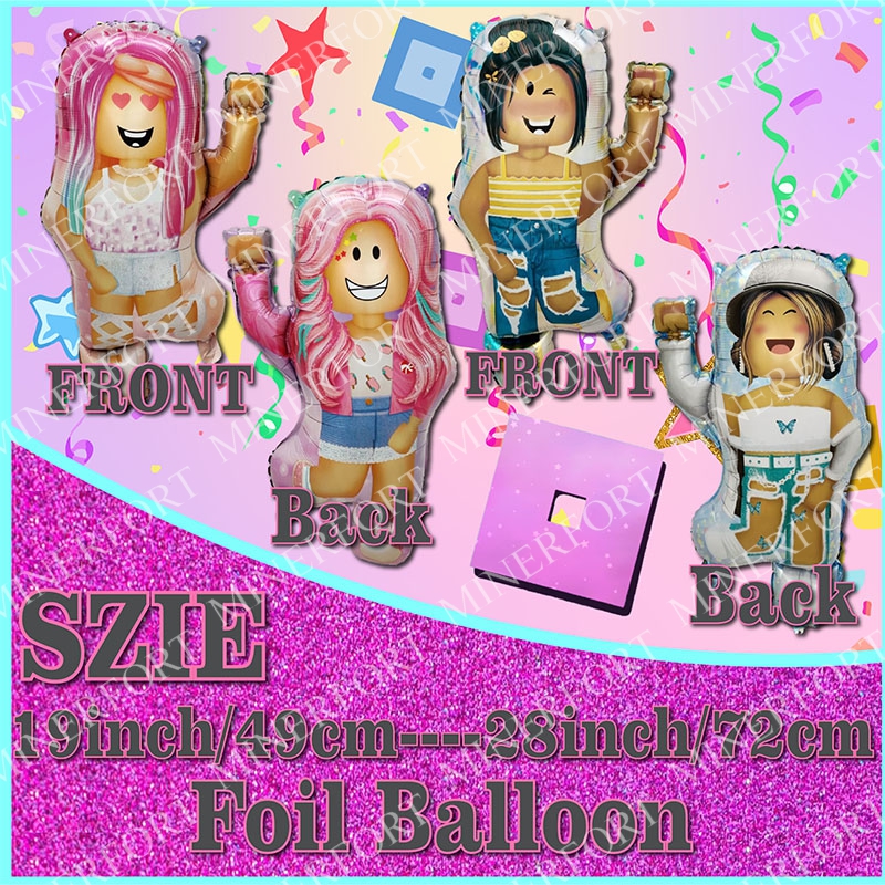 ROBLOXED Themed Foil Aluminum  - مراجعة Party Games In Roblox وسعره