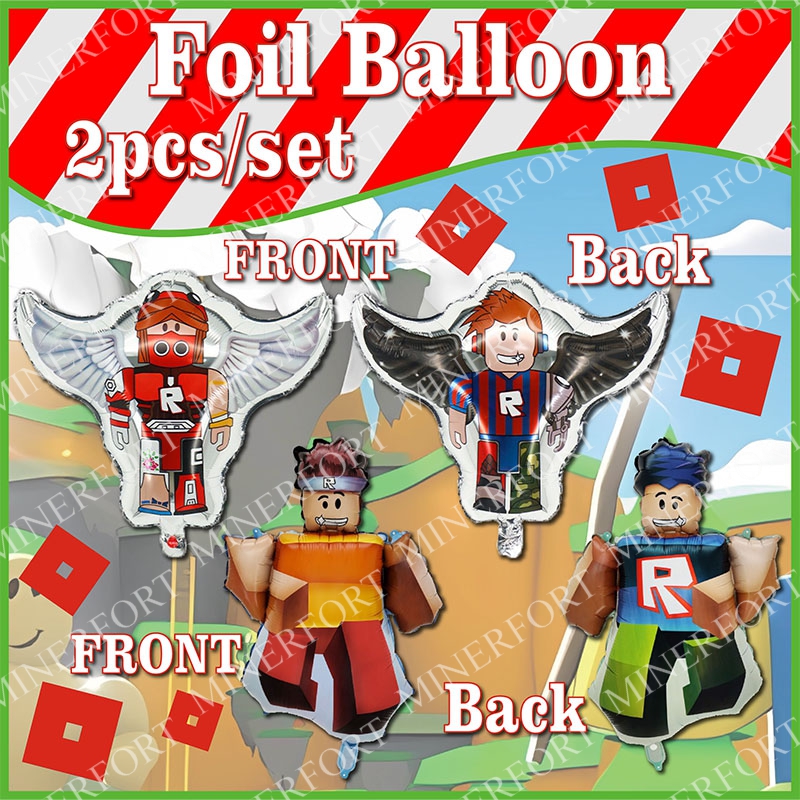 ROBLOXED Themed Foil Aluminum  - مراجعة Party Games In Roblox وسعره