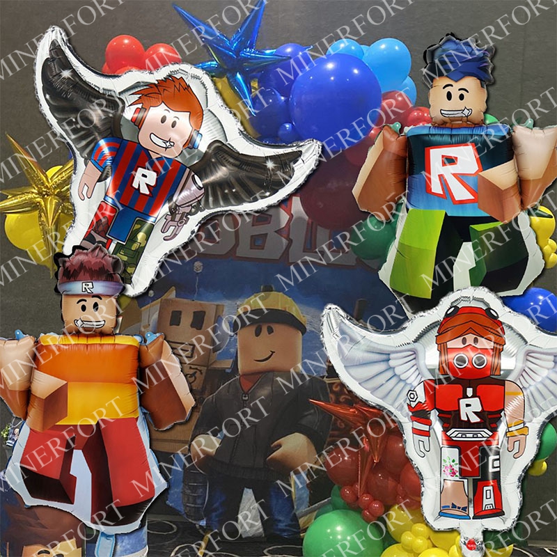 2pcs Cartoon Robloxed Aluminum - مراجعة Party Games In Roblox وسعره