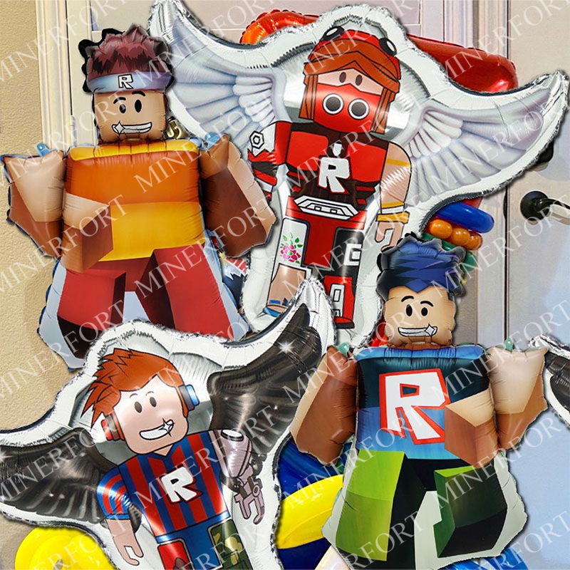 2pcs Cartoon Robloxed Aluminum - مراجعة Party Games In Roblox وسعره