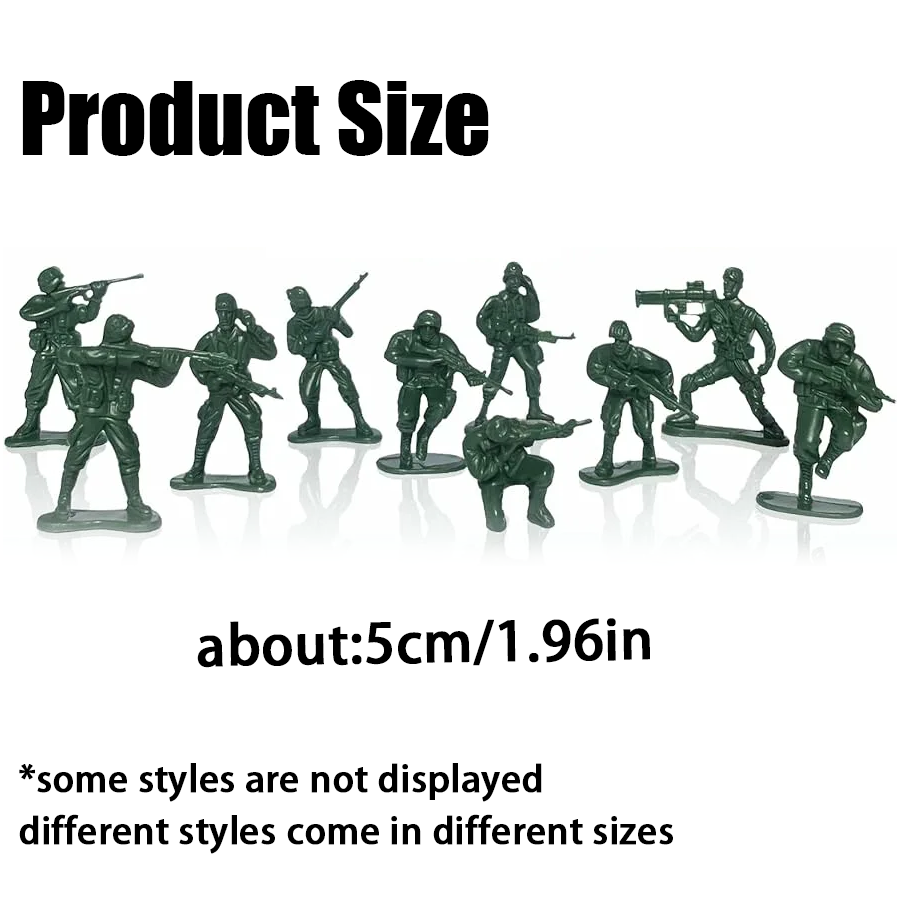 13/36/72pcs Mini Soldiers Mode - مراجعة Party Games Mini وسعره