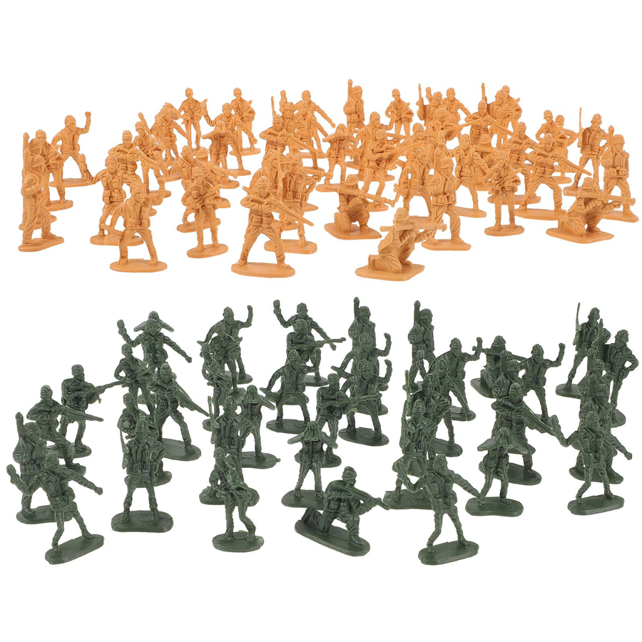13/36/72pcs Mini Soldiers Mode - مراجعة Party Games Mini وسعره