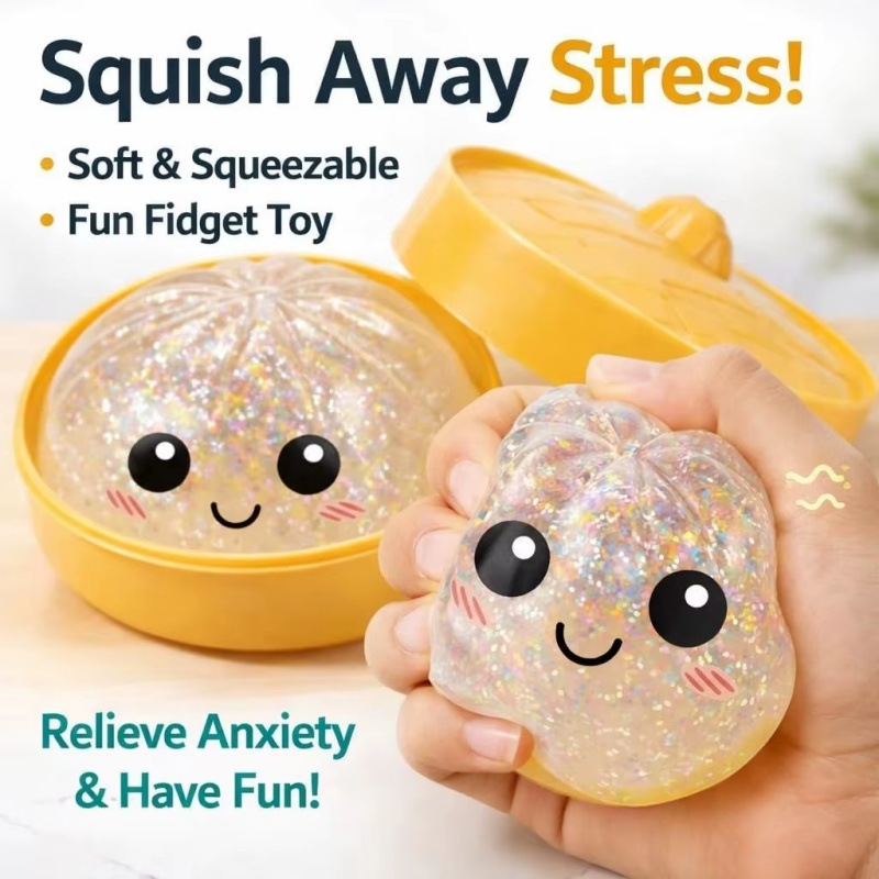 1Pc Kawaii Steamed Bun Stress  - مراجعة Party Games Steam وسعره