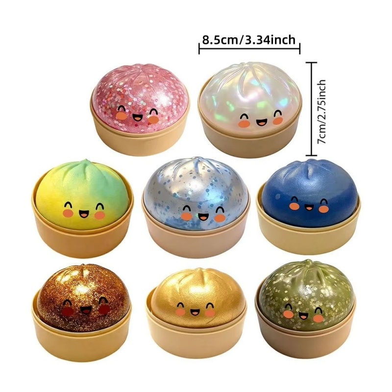 1Pc Kawaii Steamed Bun Stress  - مراجعة Party Games Steam وسعره