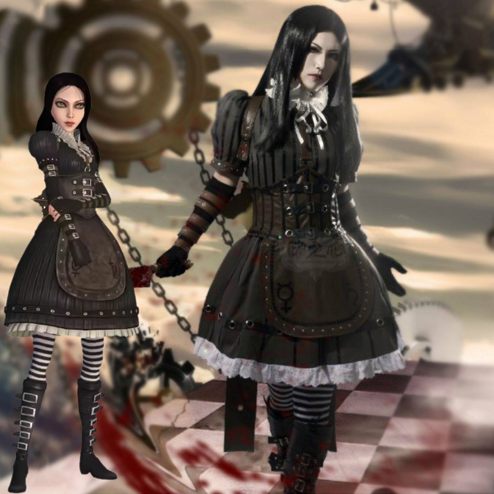 Alice Liddell Cosplay Costume  - مراجعة Party Games Steam وسعره