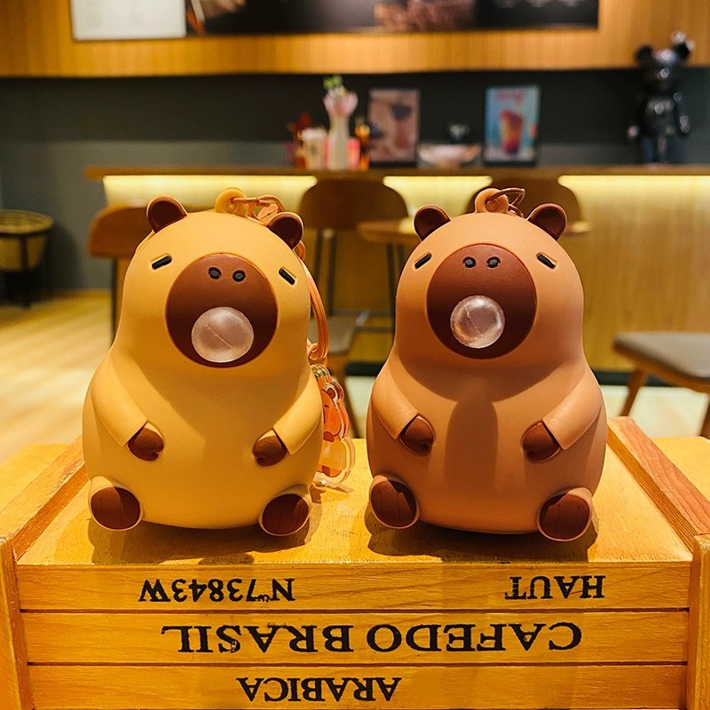 Capybara Doll Pinch Pendant To - مراجعة Kids Party Games وسعره