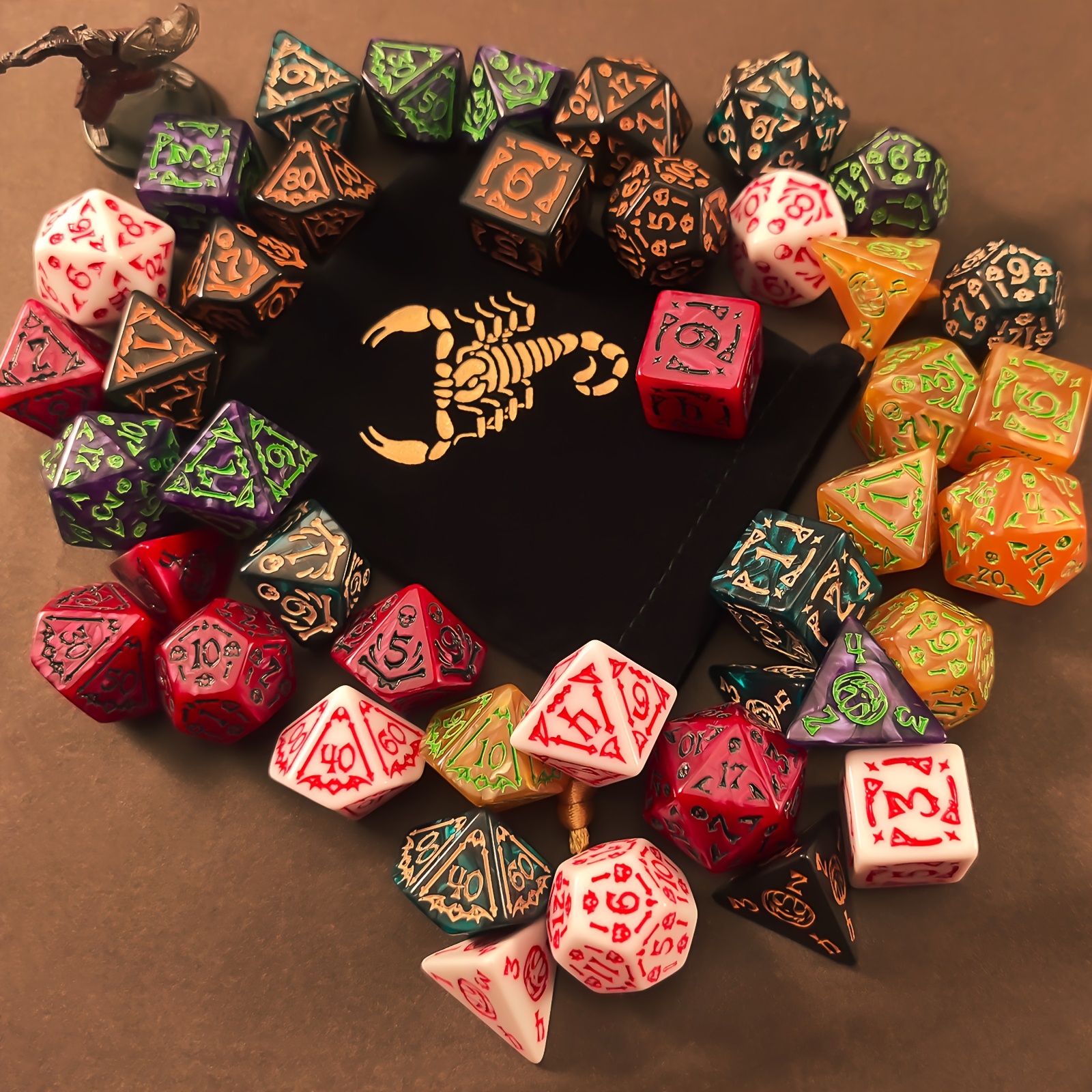DND Dice Set -7pc Halloween Po - مراجعة Party Games App وسعره