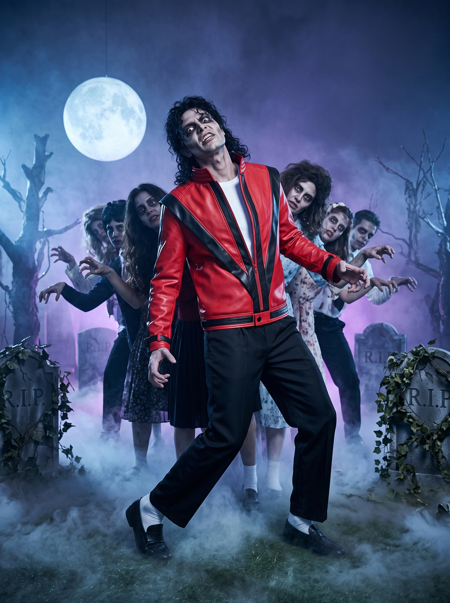 Film Michael Jackson Cosplay C - مراجعة Zombie Party Games For Adults وسعره