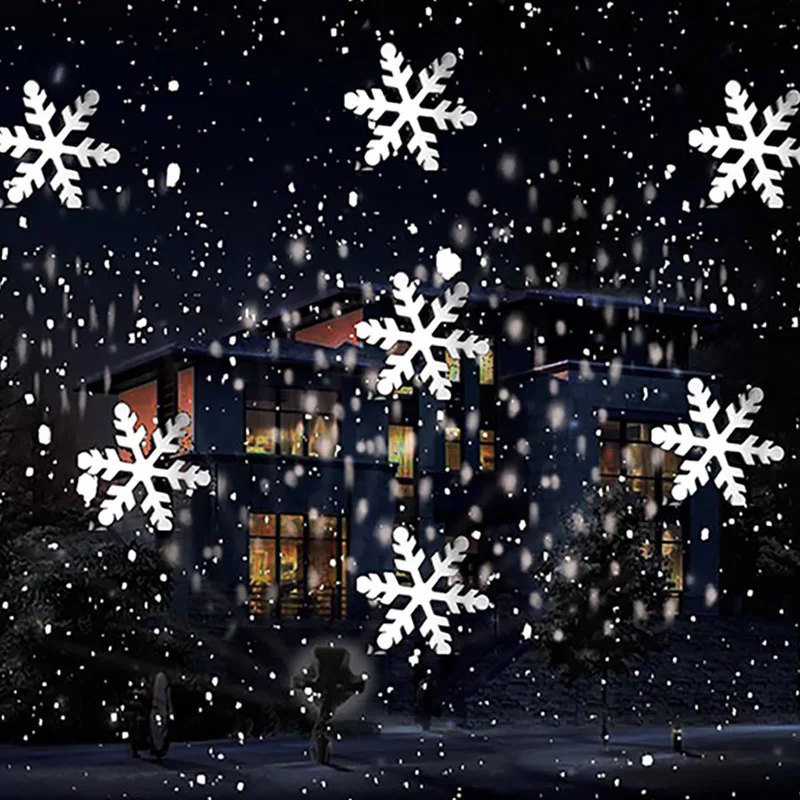 Christmas Snowflake Laser Ligh - مراجعة Games Garden Party وسعره