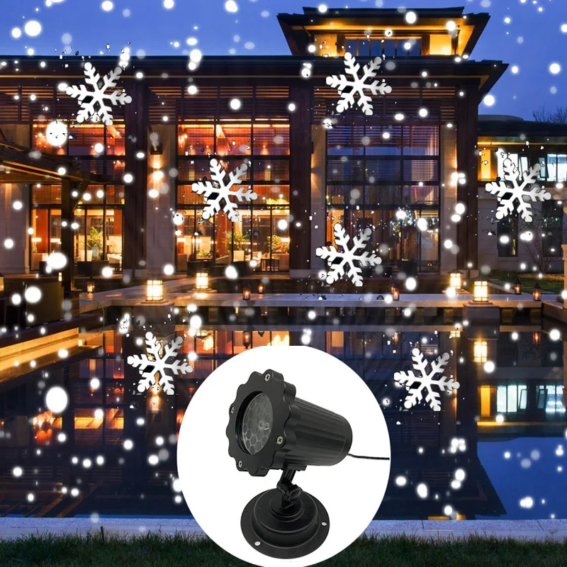 Christmas Snowflake Laser Ligh - مراجعة Games Garden Party وسعره