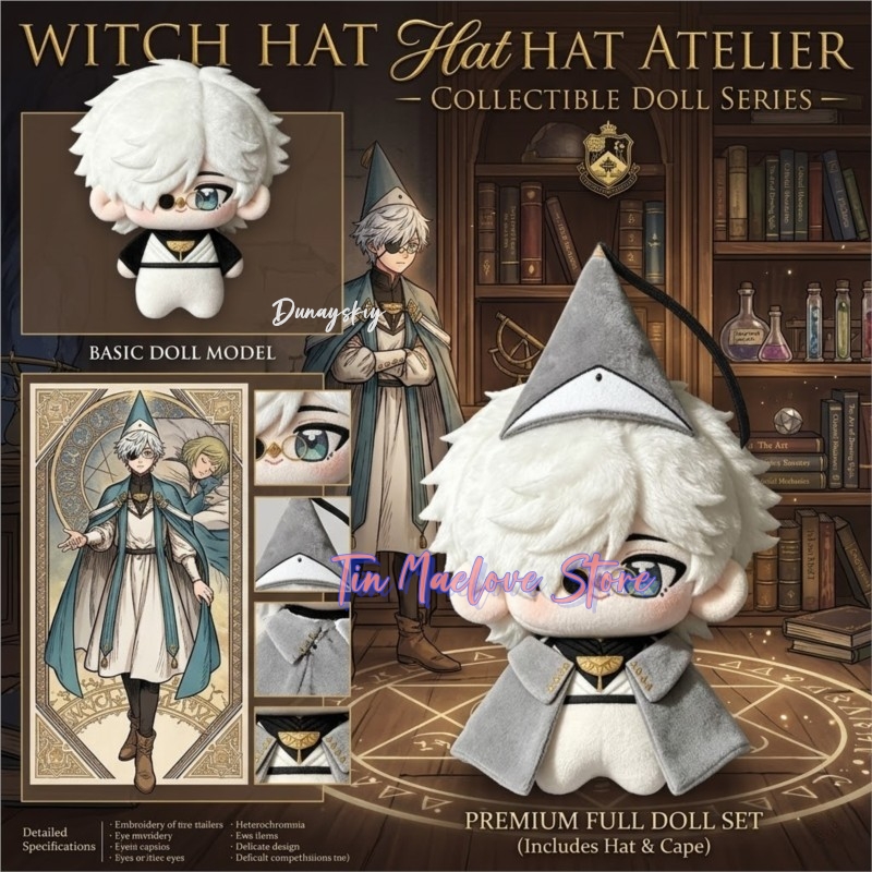 Witch Hat Atelier Qifrey Gift1 - مراجعة Party Games Best وسعره