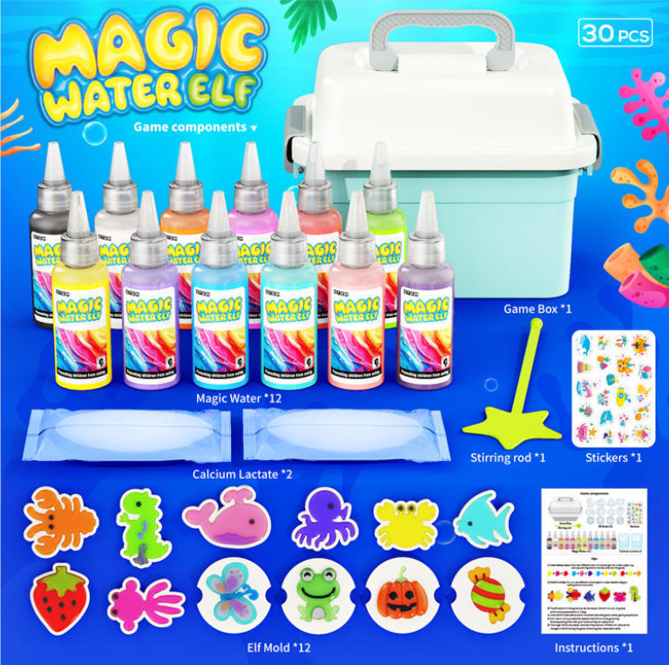 Magic Gel Water Beads Toy: 12- - مراجعة Games Garden Party وسعره