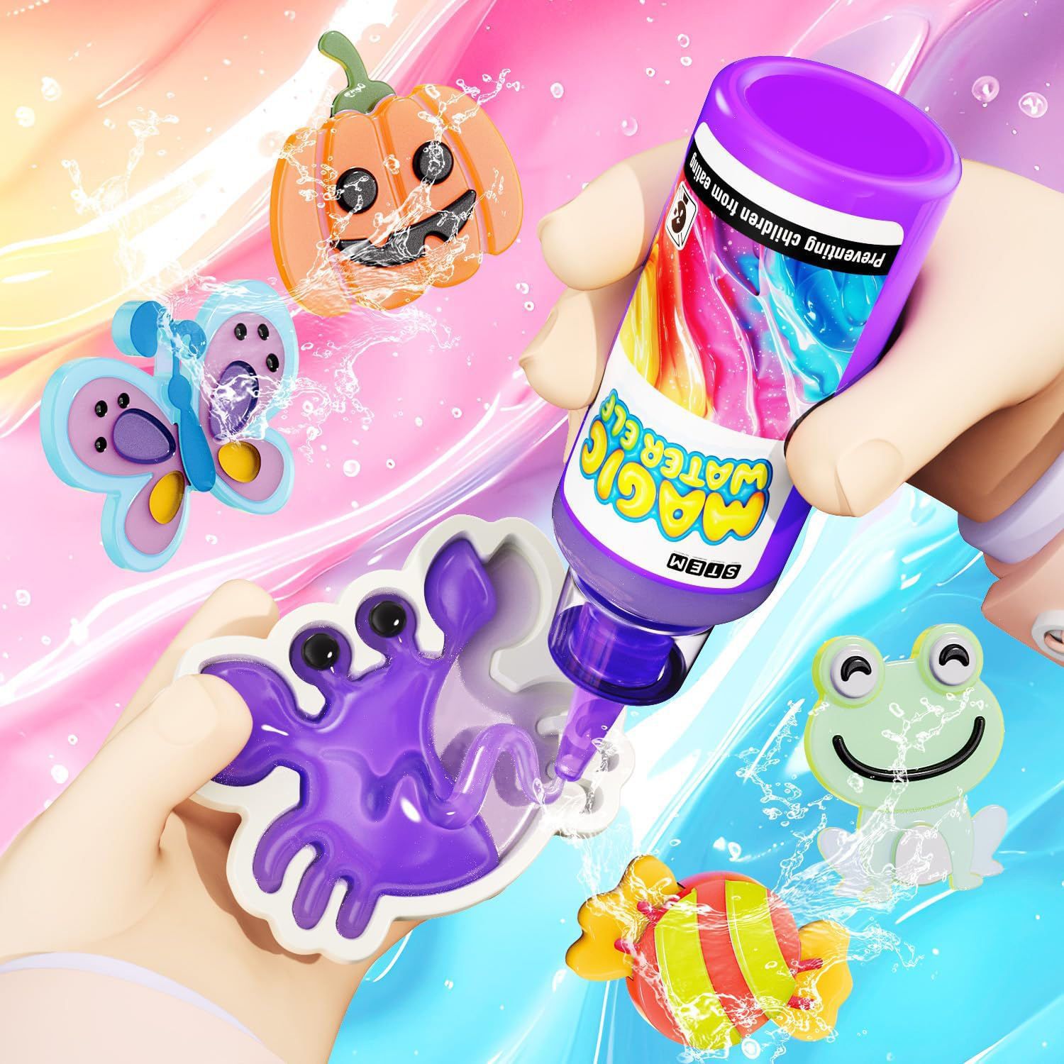 Magic Gel Water Beads Toy: 12- - مراجعة Games Garden Party وسعره