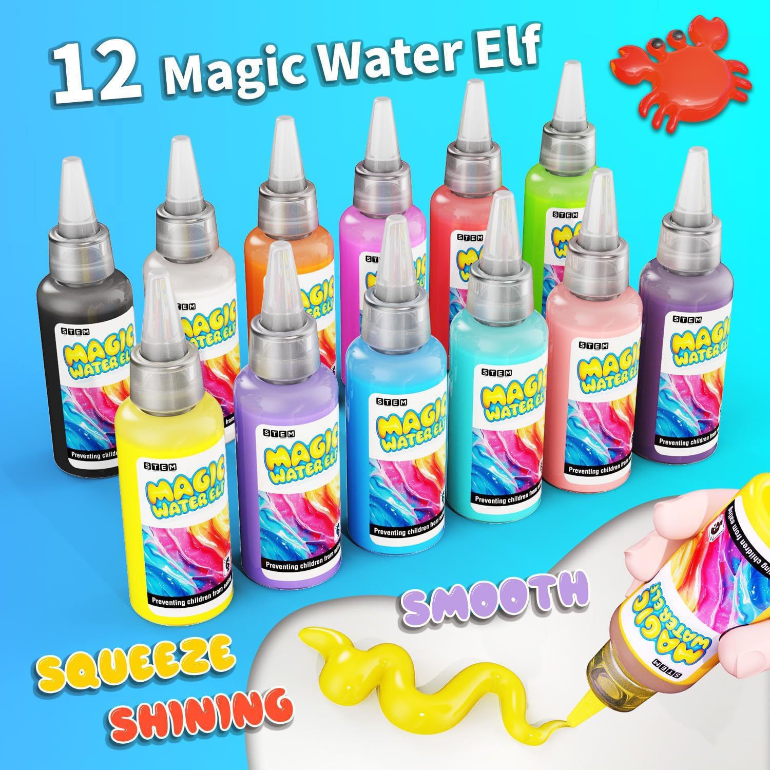 Magic Gel Water Beads Toy: 12- - مراجعة Games Garden Party وسعره