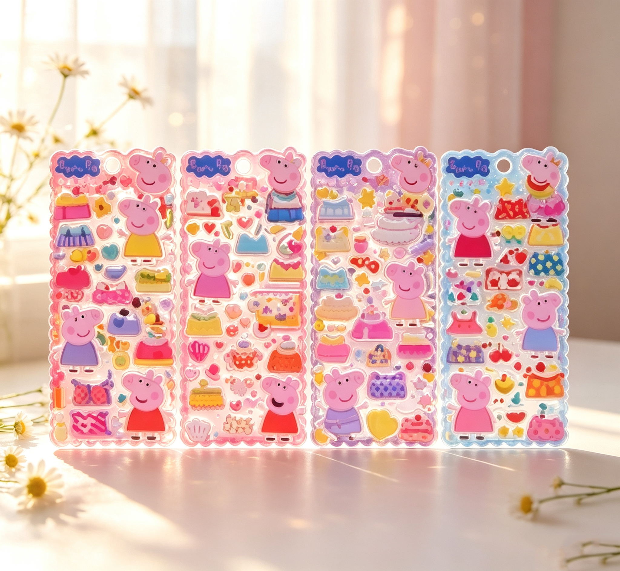 1 pc Cartoon 3D Puffy Sticker  - مراجعة Party Games Best وسعره