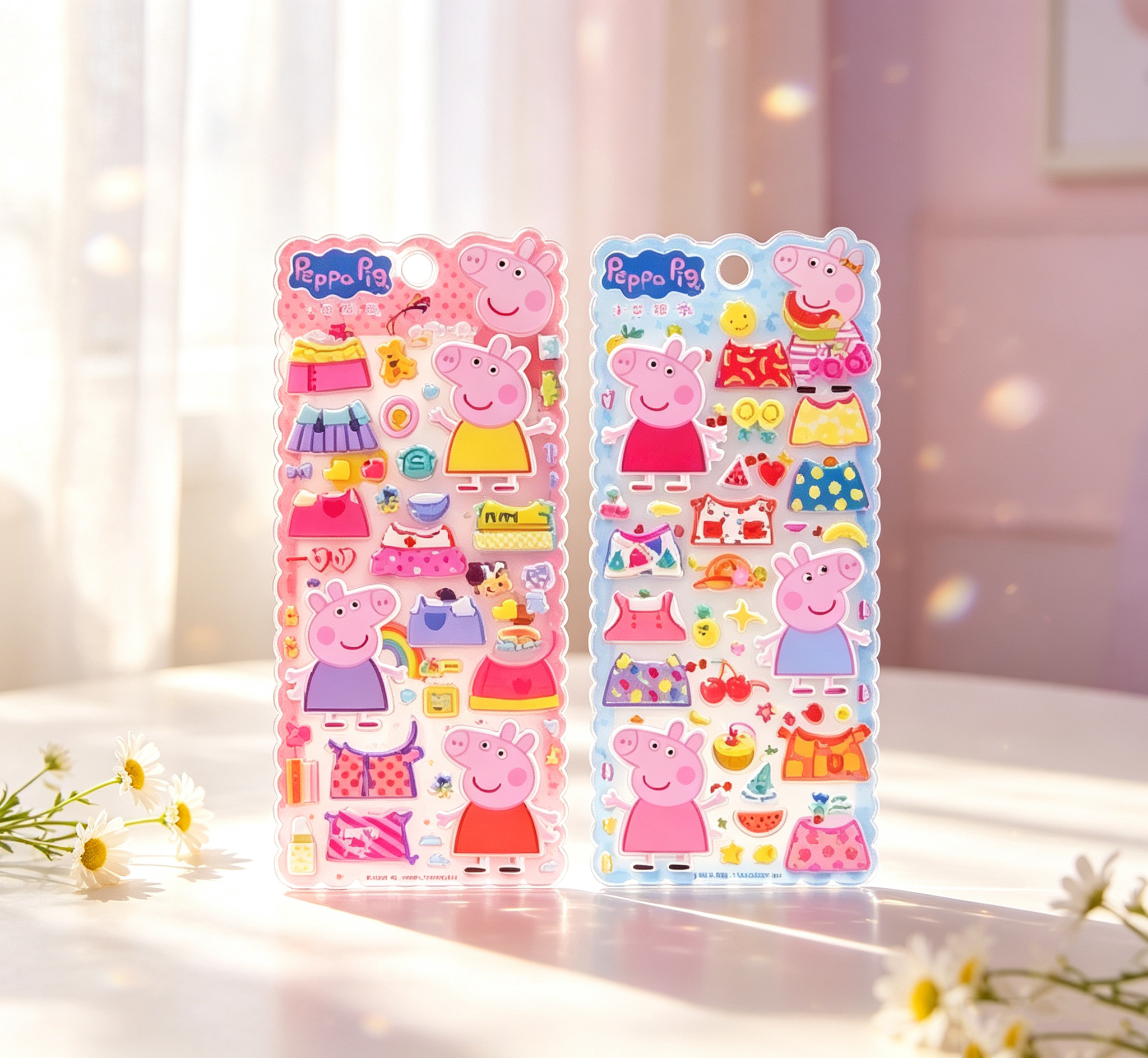 1 pc Cartoon 3D Puffy Sticker  - مراجعة Party Games Best وسعره