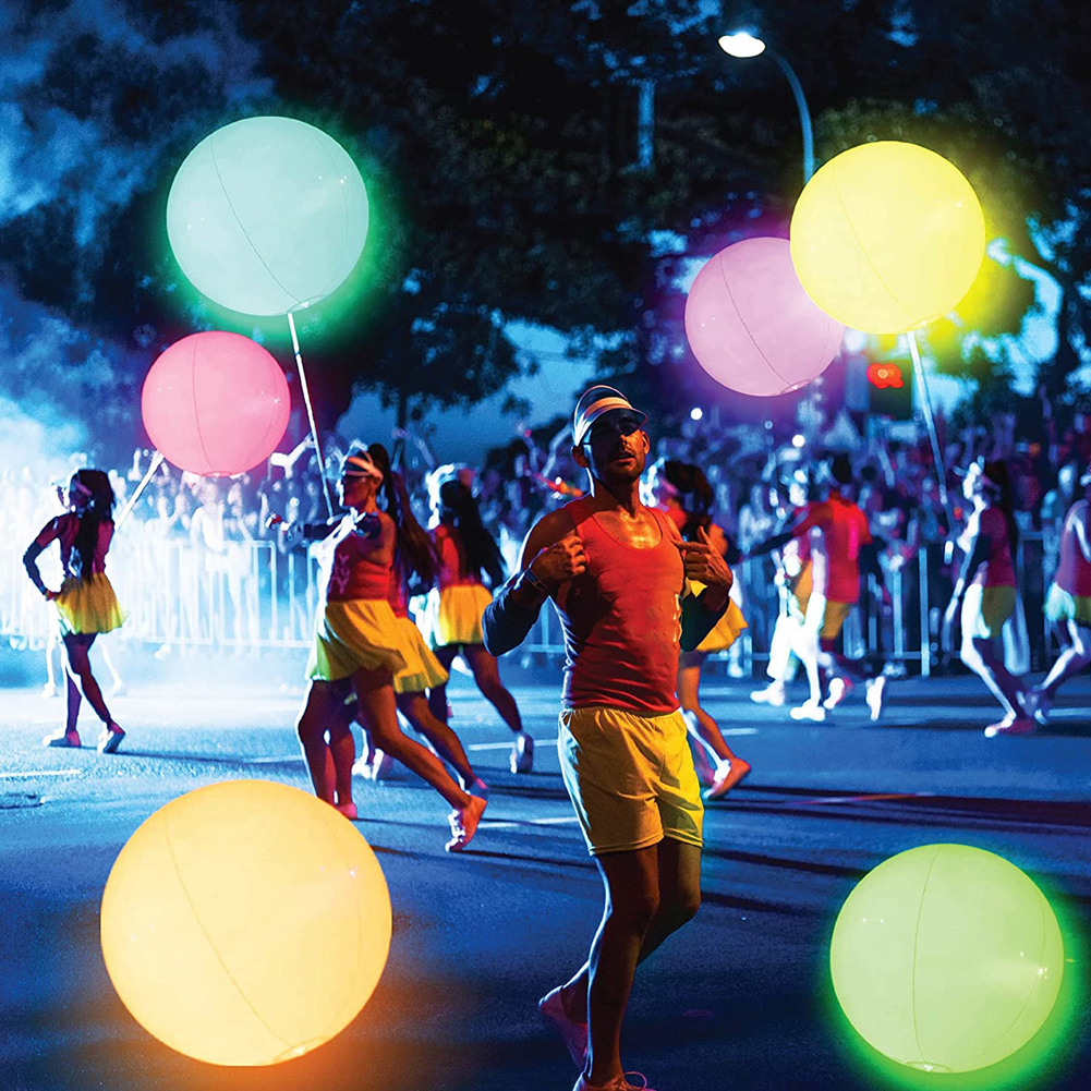 LED Glowing Balloon 16 Colors  - مراجعة Games Garden Party وسعره
