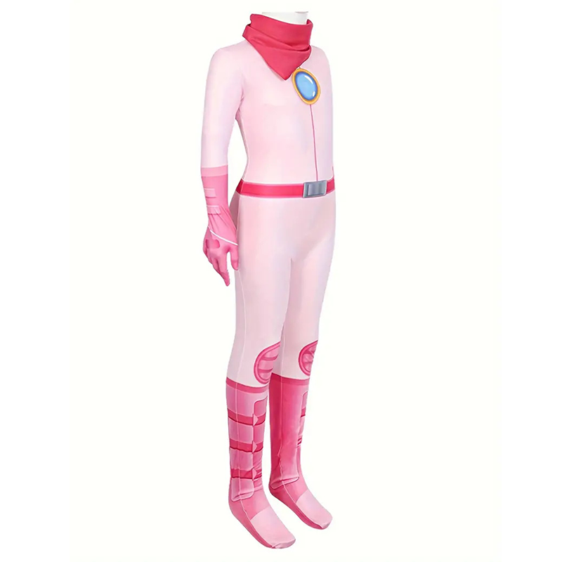 Girls Peach Princess Jumpsuit  - مراجعة Kids Party Games وسعره