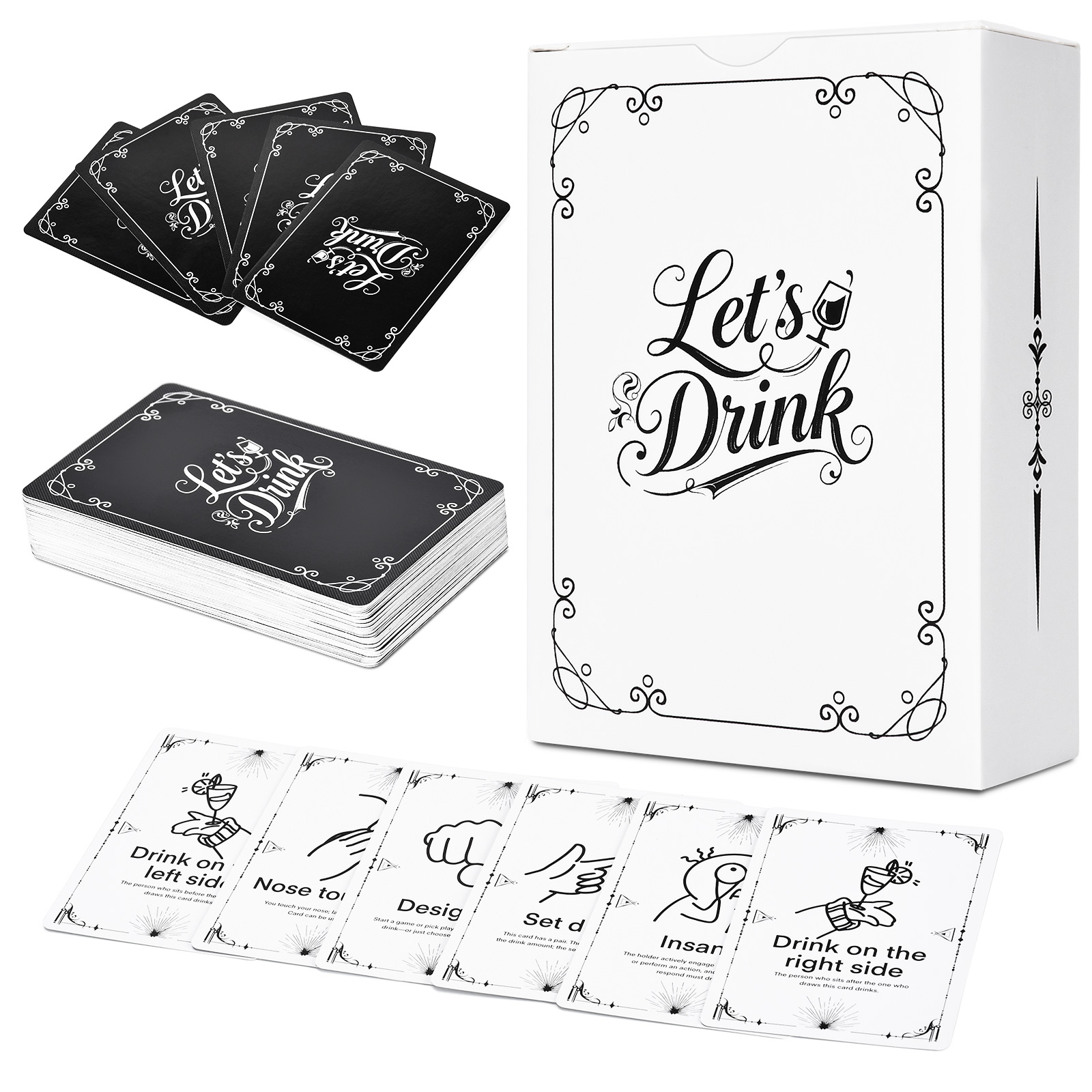 Adult Drinking Game Cards – 52 - مراجعة Party Games App وسعره