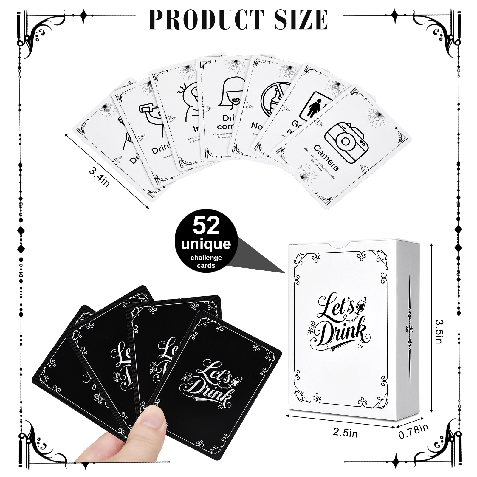 Adult Drinking Game Cards – 52 - مراجعة Party Games App وسعره