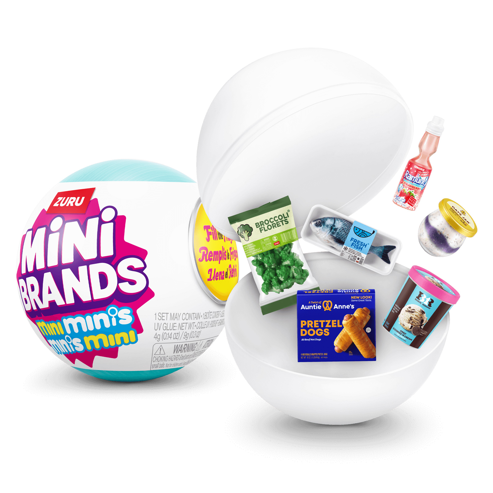 5x Surprise Ball Mini Brands M - مراجعة Party Games Mini وسعره