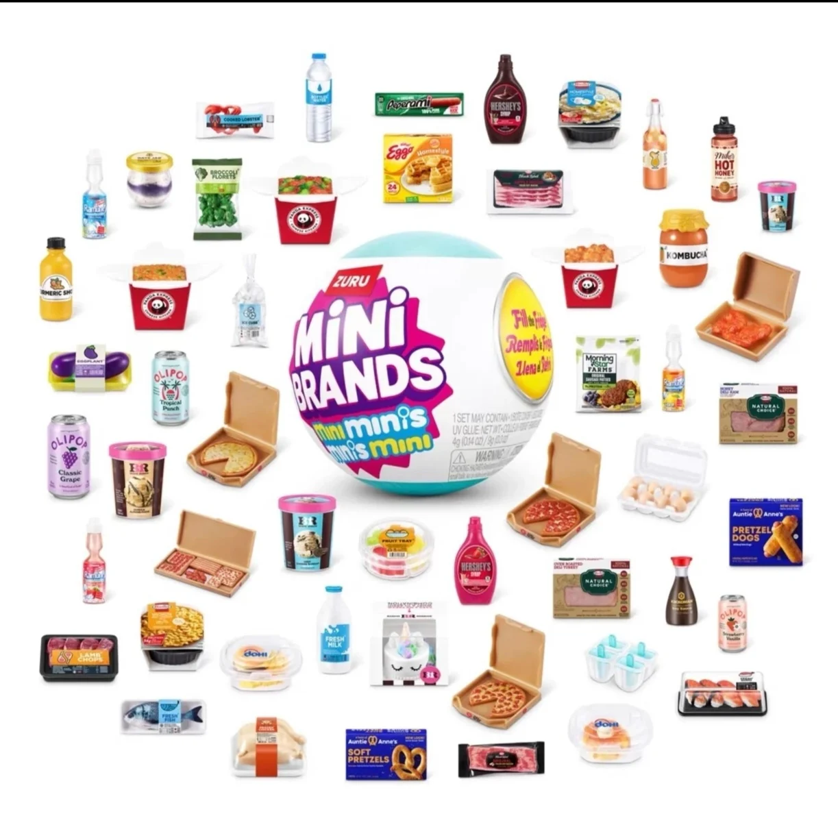 5x Surprise Ball Mini Brands M - مراجعة Party Games Mini وسعره