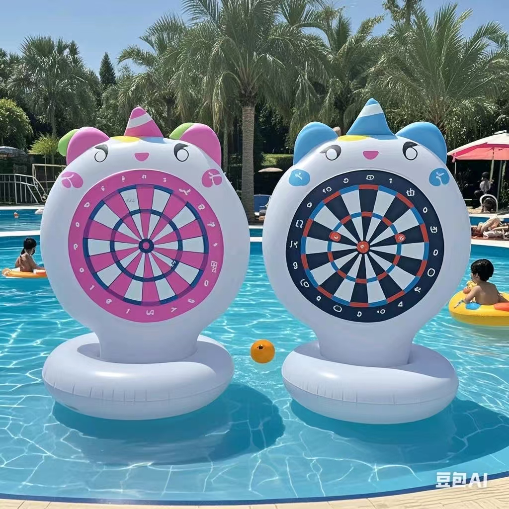 Inflatable Unicorn Throwing Ga - مراجعة Kids Party Games وسعره