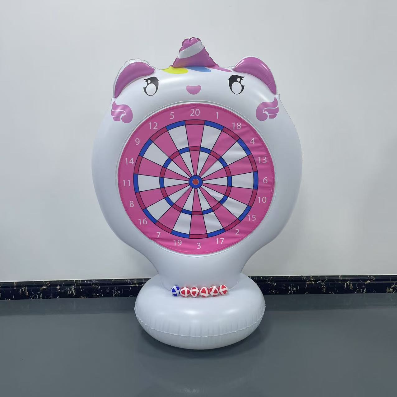 Inflatable Unicorn Throwing Ga - مراجعة Kids Party Games وسعره