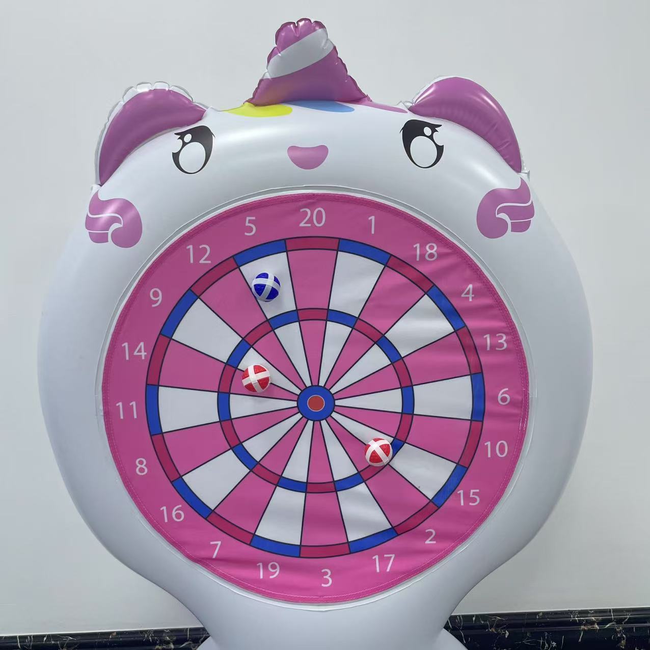 Inflatable Unicorn Throwing Ga - مراجعة Kids Party Games وسعره