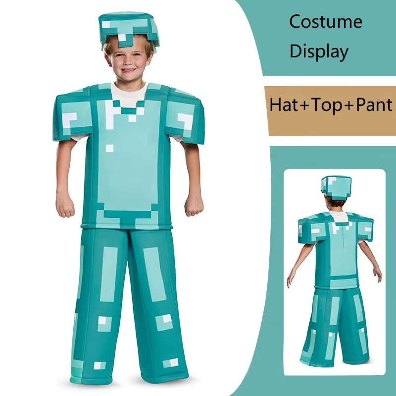 NEW Kids Cosplay Diamond Armor - مراجعة Kids Party Games وسعره
