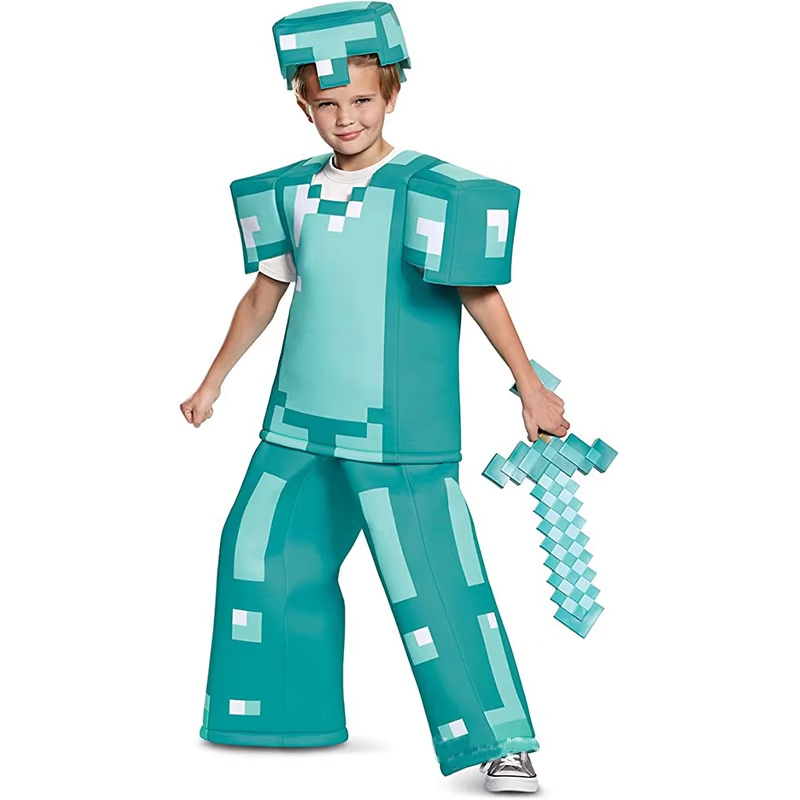 NEW Kids Cosplay Diamond Armor - مراجعة Kids Party Games وسعره