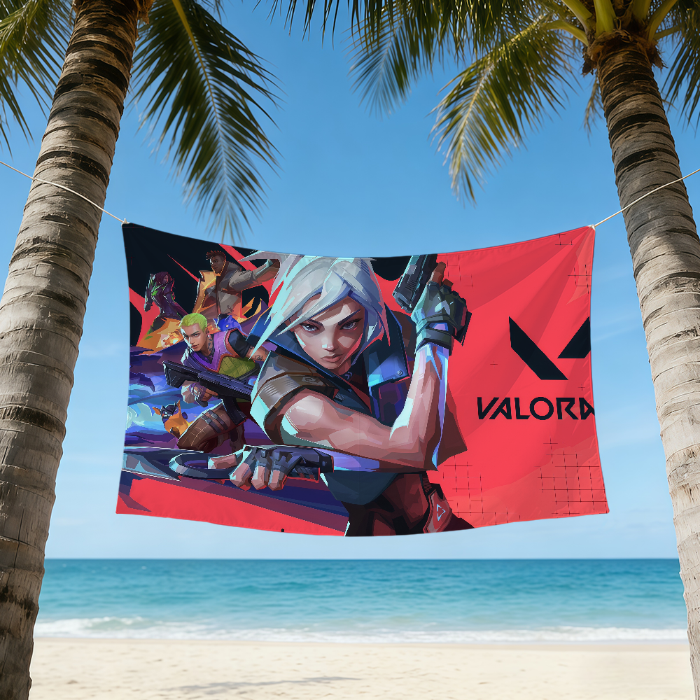 Game V-VALORANT-ES flag Best P - مراجعة Party Games Best وسعره